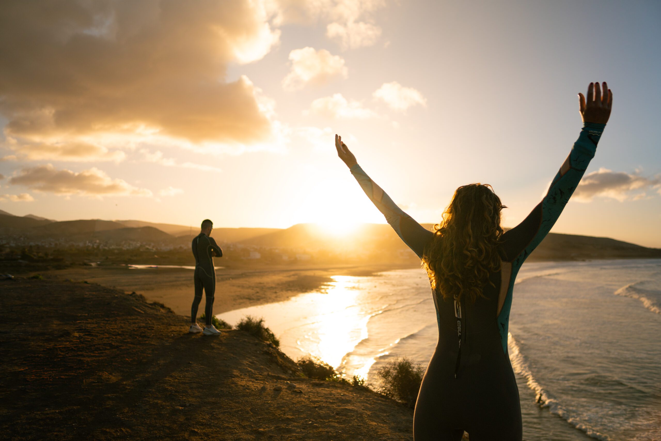 Surfer riding perfect wave at Anchor Point Morocco best time to surf